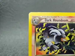 Pokemon TCG Dark Houndoom Neo Destiny Holo Card 7/105 Unlimited Rare - Image 2