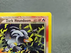 Pokemon TCG Dark Houndoom Neo Destiny Holo Card 7/105 Unlimited Rare - Image 3
