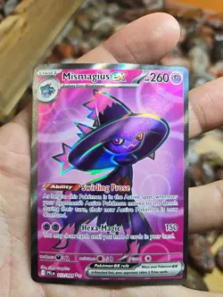 Pokemon TCG Mismagius Phantasmal Flames 112/094 Ultra Rare NM Card - Image 1