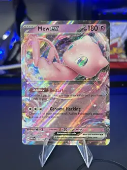 Pokemon TCG Mew EX 151/165 Scarlet & Violet 151 Holo Double Rare - Image 1