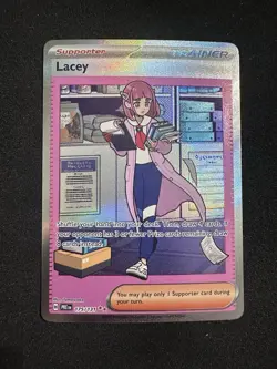 Pokemon ~ Lacey SIR - 175/131 Prismatic Evolutions Special Illustration Rare NM - Image 1