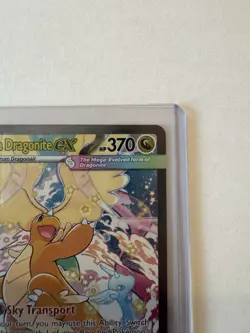 Mega Dragonite EX Secret Rare Full Art Holo ASC Set 290/217 Pokemon Card HP 370 - Image 4