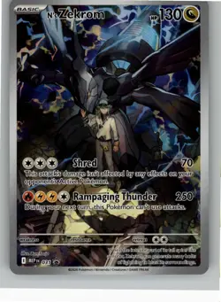 N'S ZEKROM 031 HOLO P MEGA EVOLUTION PROMO POKEMON NM - Image 1