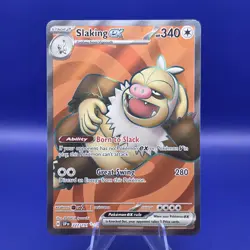 Slaking ex 227/191 Ultra Rare Holo Surging Sparks Pokemon Card NM - Image 1