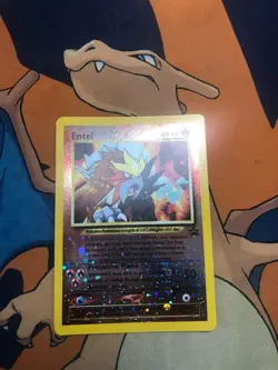 Entei 34 Black Star Promo Holo Pokemon Card - MINT/NM CONDITION - Image 1