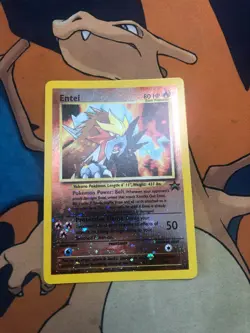 Entei 34 Black Star Promo Holo Pokemon Card - MINT/NM CONDITION - Image 2
