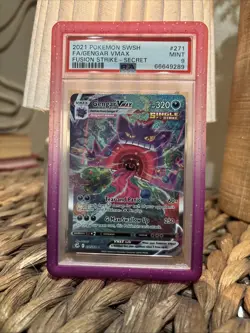 Pokemon Gengar VMAX Fusion Strike TCG 2021 Card 271/264 PSA 9 - Image 1