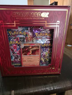Pokemon TCG Charizard ex Super Premium Collection Box Sealed New - Image 2