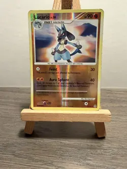 Lucario 6/130 Reverse Holo – Diamond & Pearl – Rare Pokemon Card - Image 1