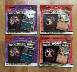 Pokemon Ascended Heroes Tech Sticker Collection Lot of 4 - Image 1