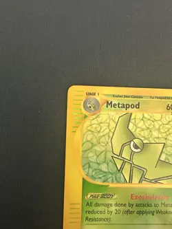 Pokemon TCG Metapod Reverse Holo Card #87/165 Expedition E-Reader Series NM - Image 5