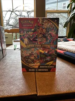 Pokemon TCG: Mega Evolution Booster Bundle, NEW & SEALED - Image 1