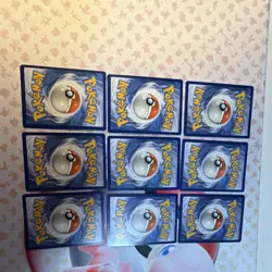 Pokemon TCG 9 Card Lot Full Art Holo V Slowking Calyrex Regigigas Blastoise - Image 2