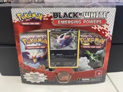 Pokemon Black & White Emerging Powers 3 Pack Blister SEALED - Image 1
