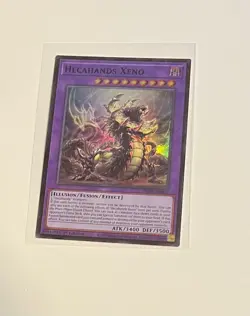 3x Yu-Gi-Oh! Hecahands Xeno #PHRE-EN007 Super Rare 1st Edition (NM) - Image 2