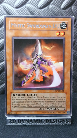 | Yugioh Mystic Swordsman LV2 SOD-EN011 Rare Soul Of The Duelist HP 🔥 | - Image 1