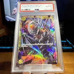 CHARLOTTE KATAKURI OP03-123 SEC ONE PIECE CARD JAPANESE PSA 10 - Image 2