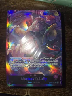 SEALED One Piece ST18 Starter Deck 18: PURPLE Monkey.D.Luffy Leader DECK ONLY - Image 1