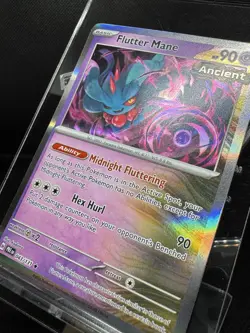 Flutter Mane Holo 043/131 Prismatic Evolutions Pokemon Card NM/Mint - Image 3