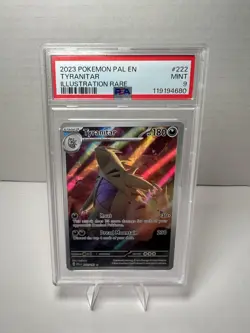 Pokemon Trading Card Game - Tyranitar 222/193: Paldea Evolved PSA 9 - Image 1