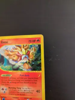 Entei - H8/H32 - Pokemon Aquapolis Holo Rare Card Singles - Image 3