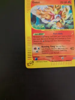 Entei - H8/H32 - Pokemon Aquapolis Holo Rare Card Singles - Image 5