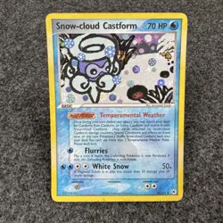 Snow-cloud Castform Reverse Holo 25/101 Hidden Legends Pokemon Card - Image 1