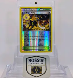 Pokemon TCG All-Night Party 96/122 XY Breakpoint Card Reverse Holo 2016 LP - Image 1