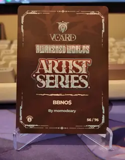 VCard Awakened Worlds: First Edition - BBNO$ ART CARD - Momodeary - Image 2