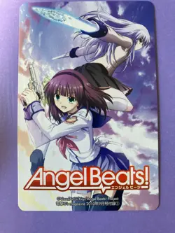 Anime Angels Beats Playing Card Collection Joker Yuzuru Otonashi Blue 2010 Japan - Image 5