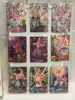 Super Dragon Ball Heroes Kid Buu 9-Pocket Card Display & Shikishi Art Board Set - Image 3