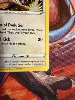 Eevee SWSH118 SWSH: Sword & Shield Promo Card Holo NM - Image 4