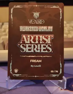 VCard Awakened Worlds: First Edition - Fream ART CARD - Louriii - Image 2