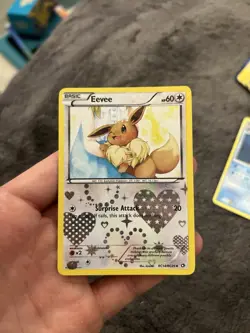 Eevee RC14/RC25 Legendary Treasures Special Radient Collection Pokemon Card - Image 1
