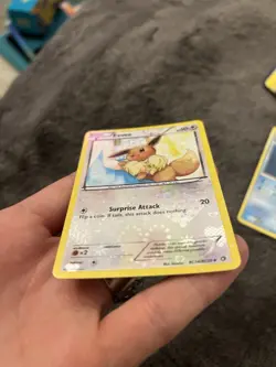 Eevee RC14/RC25 Legendary Treasures Special Radient Collection Pokemon Card - Image 2