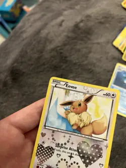 Eevee RC14/RC25 Legendary Treasures Special Radient Collection Pokemon Card - Image 4