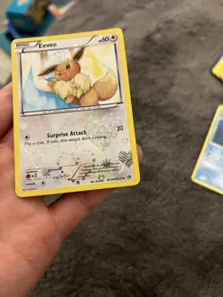 Eevee RC14/RC25 Legendary Treasures Special Radient Collection Pokemon Card - Image 5