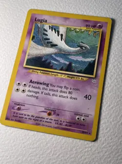 Lugia 20/64 Neo Revelation 2001 Non-Holo Rare Card LP - Image 2