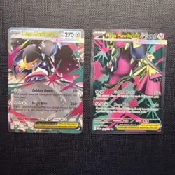 (2 Card Lot) Mega Mawile Ex Ultra Rare & Double Rare Pokemon Cards - Image 1