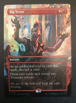 Big Score Secret Lair Drop: Fallout MTG Foil Near Mint - Image 1