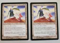 2 Jabari's Influence Mirage Regular NM Near Mint MTG - Image 1