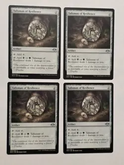 4x Talisman Of Resilence - Modern Horizons 1 - MH1 - Near Mint - MTG - Image 1