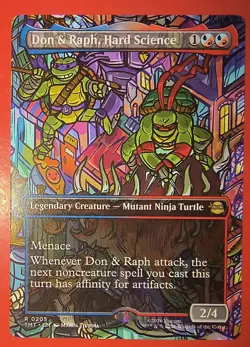 MTG, DON & RAPH,HARD SCIENCE ,0205, NM, TMT, BORDERLESS, REGULAR FINISH - Image 1