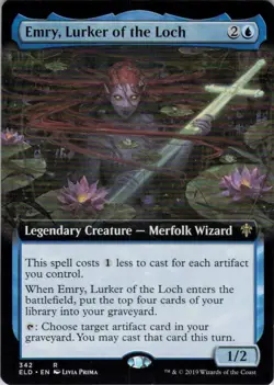 Emry, Lurker of the Loch Extended - Throne of Eldraine - 342 NM - Image 1