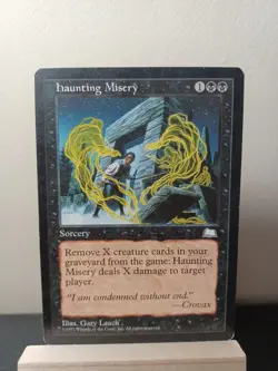 Haunting Misery [MP] - Weatherlight - MTG [C] - Image 1