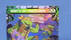 Mikey & Leo, Chaos & Order 247 MTG Teenage Mutant Ninja Turtles Borderless Foil - Image 3