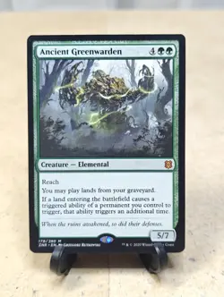 Ancient Greenwarden 178/280 Magic: The Gathering 2020 Zendicar Rising Set - Image 3