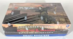 MTG – Baldur’s Gate Draft Box | Sealed | Magic the Gathering | Commander Legends - Image 2