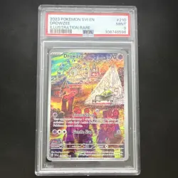 Pokemon SV01 Scarlet & Violet Drowzee Illustration Rare Holo PSA 9 210/198 - Image 1