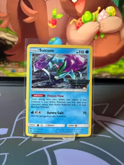 Suicune Stamped - 59/214 - Legendary Pokemon Promo - Rare Holo LP - Image 1